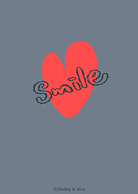 Smile Love J-灰靛藍色(Pi5)