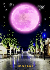 Full moon power.12(purple moon)