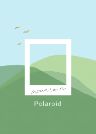 Polaroid/mountain