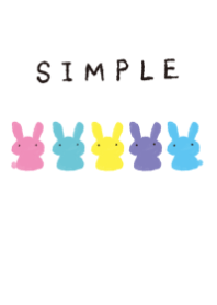Theme of a fashionable usagi