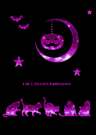 Cat & Moon & Halloween BP