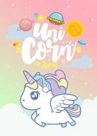 Unicorn Sweet Galaxy Peach