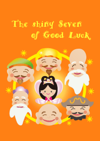 The shiny Seven Gods of Good Luck