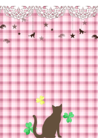 cat-Pink check-