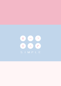 SIMPLE(pink blue)V.257