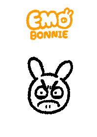 情緒化的兔子 - 好多兔兔(白)