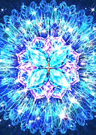 Healing Lucky Crystal Flower