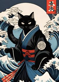 Lautan Kucing Ukiyo-e 106