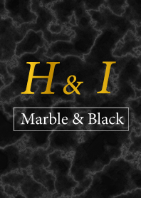 H&I-Marble&Black-Initial