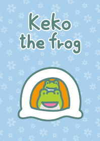 Keko the frog "snow"
