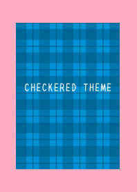BLUE CHECKERED THEME-PINK