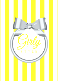 Girly Style-SILVERStripes-ver.10