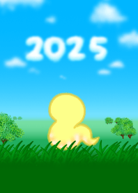 snake in the meadow ( sky, 2025)