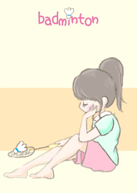 badminton girl theme