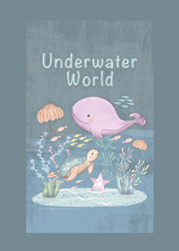 Color of underwater world