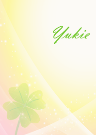 No.1090 ゆきえ 運気UP♪四葉のクローバー