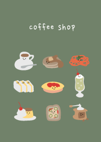 Simple Retro coffee shop