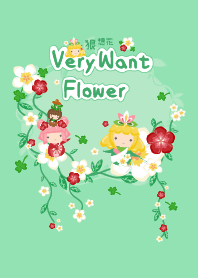 Very want flower * New Theme