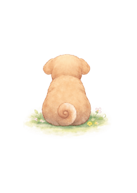 Cute Doggy Butts & Fluffy Tails_10