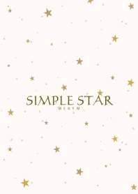 SIMPLE STAR 14 -NATURAL YELLOW-