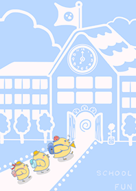 Yellow Duck School fun-Blue (Pi4)