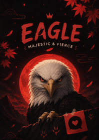 Eagle Majestic & Fierce: Blood Moon