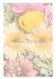 Flowers and hearts -23-