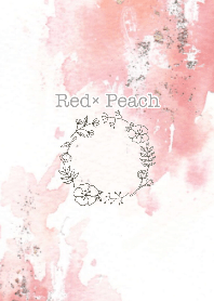 Red and Peach design.