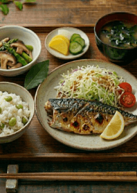 Grilled fish set menu-I LOVE FOODj