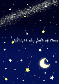 Night sky full of stars