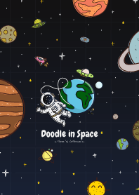 Doodle Planet in Space