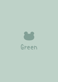 Girls Collection -Bear- Dullness Green