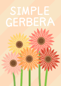 Simple gerbera