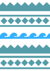 Indigo Native Pattern