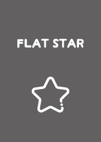 FLAT STAR / Slate Grey