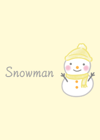 雪だるま *イエロー*