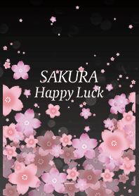 Black White : Sakura in spring