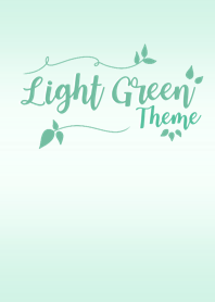 Light green theme ^^