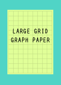 YELLOW GREEN-BLACK GRAPH PAPER/EMERALD