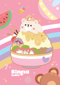 Teddy Bear Sweets Bingsu