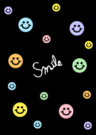 colorful Smile-Black-