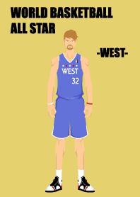 WORLD BASKETBALL ALL STAR -WEST-