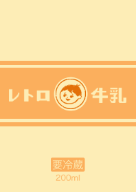 レトロフルーツ牛乳