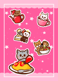 5 Animals! -pink-