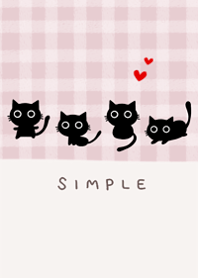 My favorite cute black cat9.