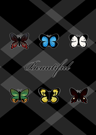 ผีเสื้อน่ารักและมีเสน่ห์!(สีดำ)
