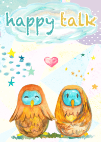 happy talk -Lucky Owl-
