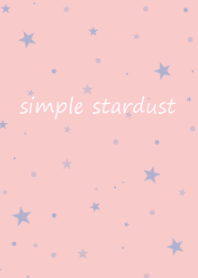 simple stardust *pink blue