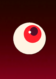 Dark red eye