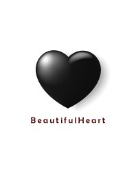 Beautiful Heart-BLACK PLUMP 23